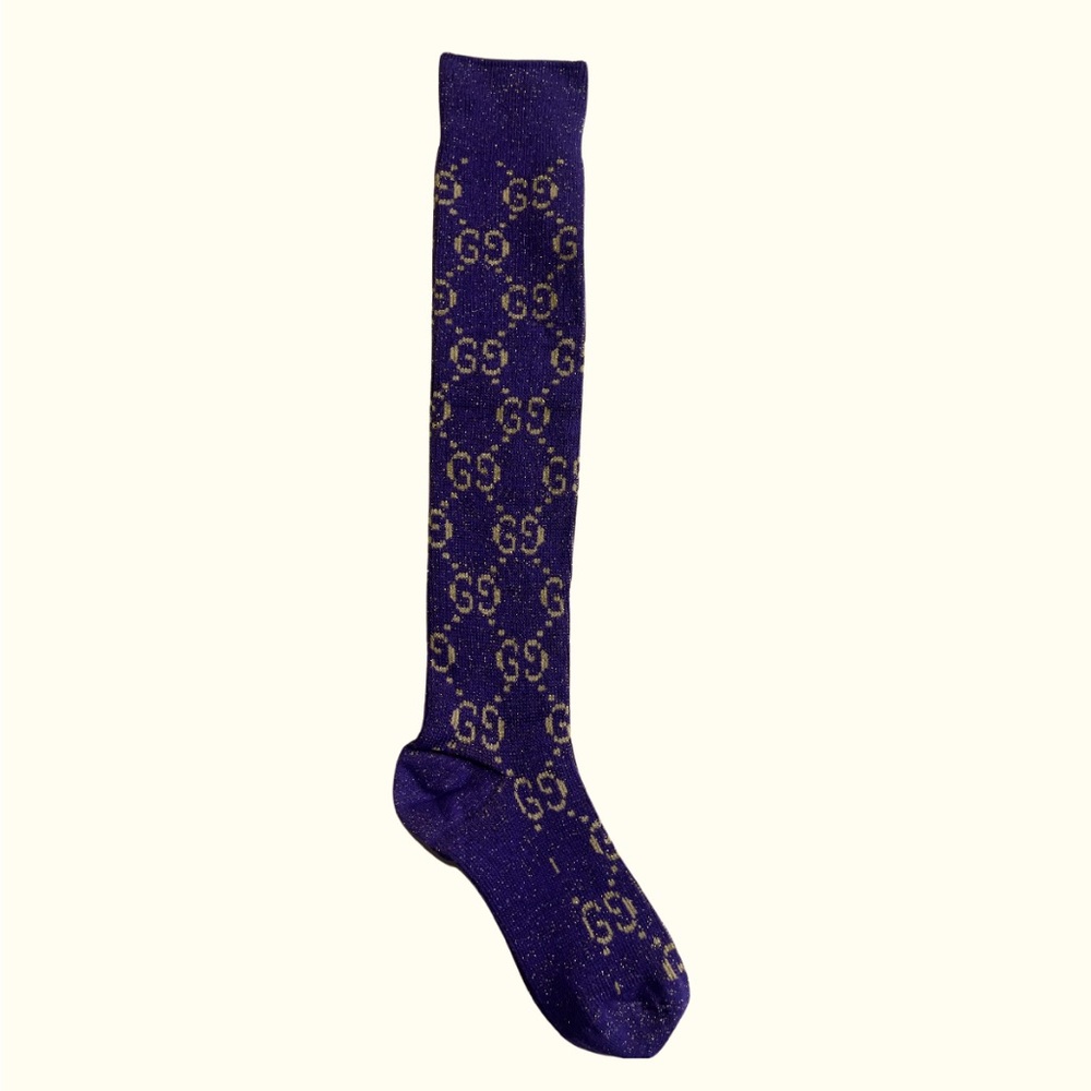 Purple GG Socks